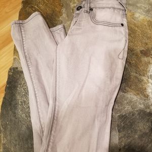 Purple washed skinny Jean's